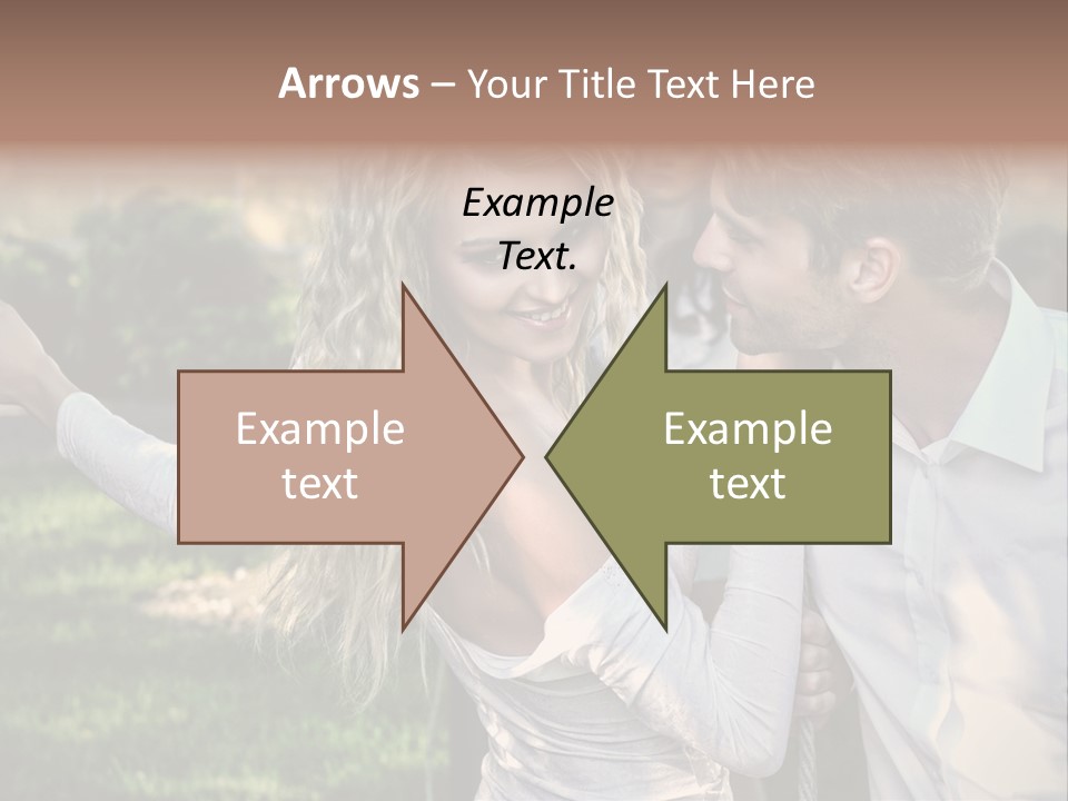 Young Beautiful Rejection PowerPoint Template