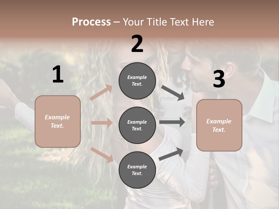 Young Beautiful Rejection PowerPoint Template