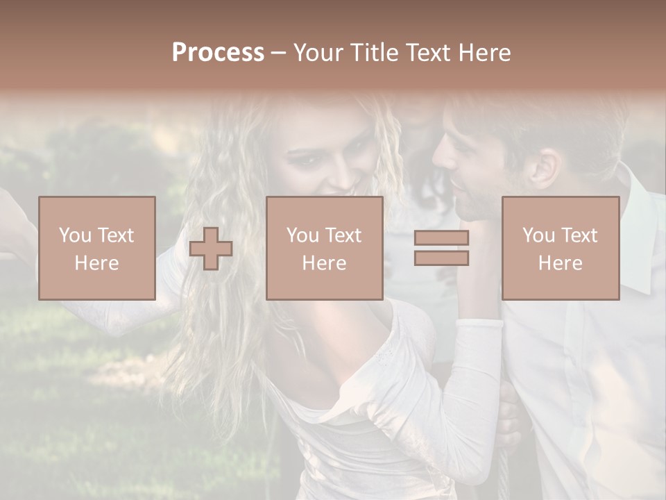 Young Beautiful Rejection PowerPoint Template