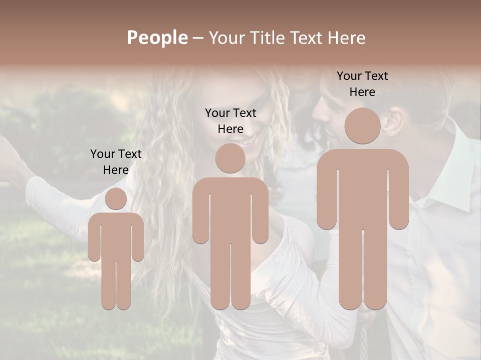 Young Beautiful Rejection PowerPoint Template