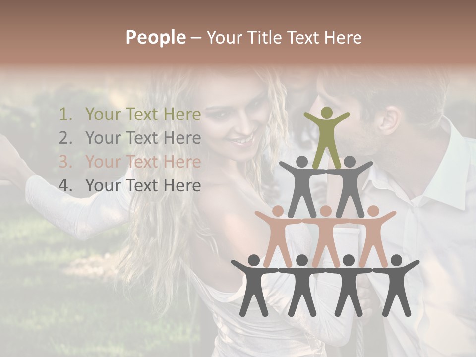 Young Beautiful Rejection PowerPoint Template