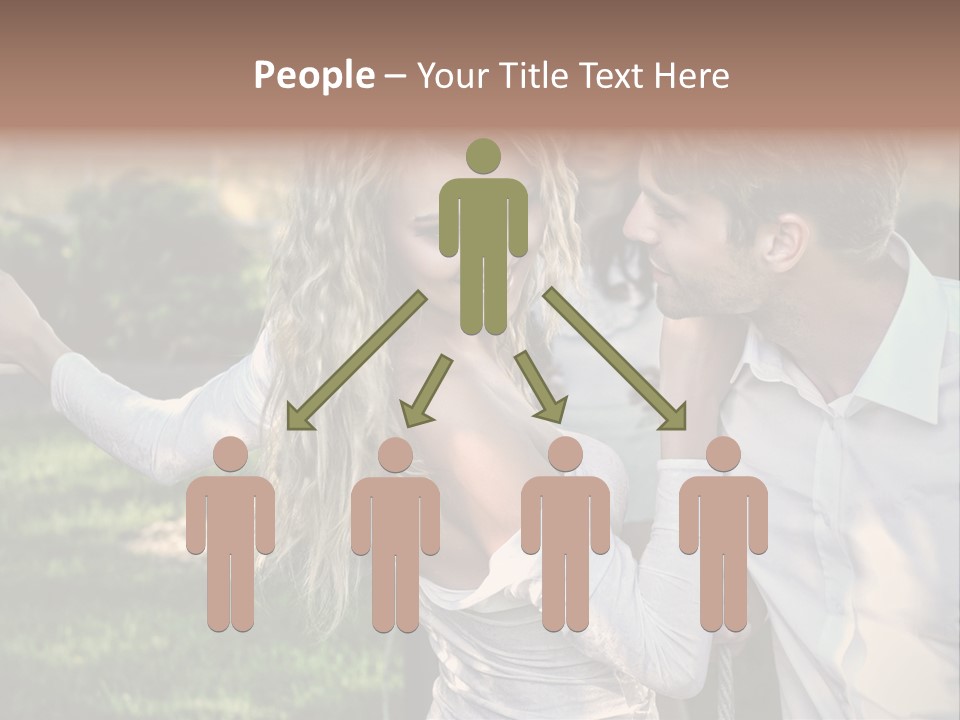 Young Beautiful Rejection PowerPoint Template