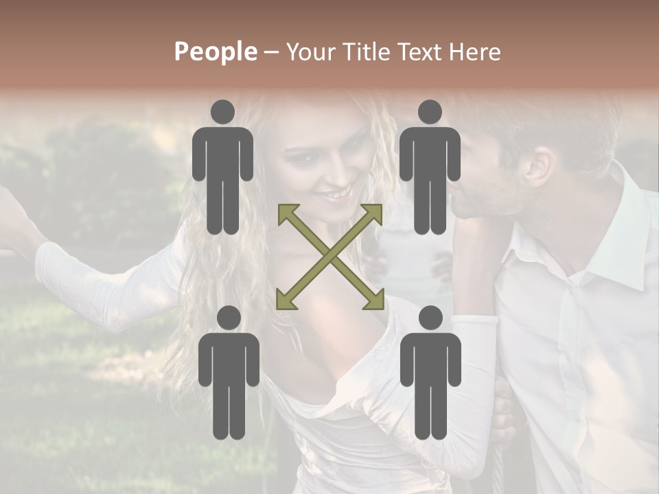 Young Beautiful Rejection PowerPoint Template