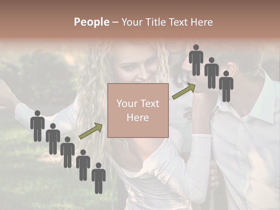 Young Beautiful Rejection PowerPoint Template