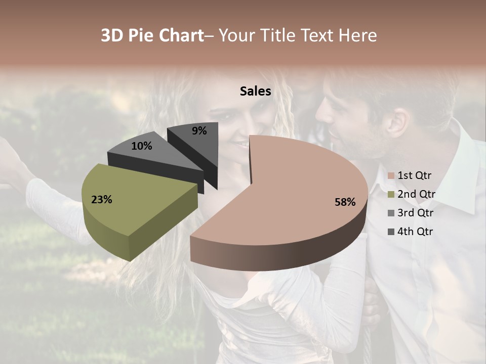 Young Beautiful Rejection PowerPoint Template