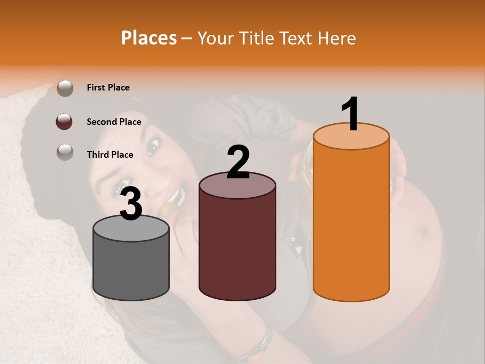 Independent Mother White PowerPoint Template