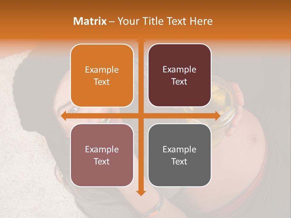 Independent Mother White PowerPoint Template