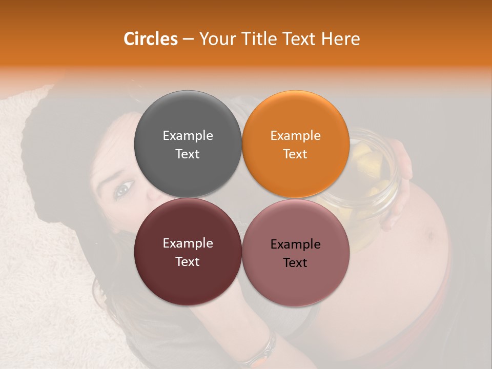 Independent Mother White PowerPoint Template