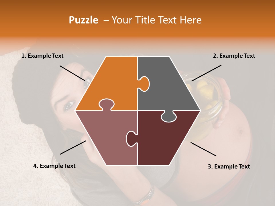 Independent Mother White PowerPoint Template