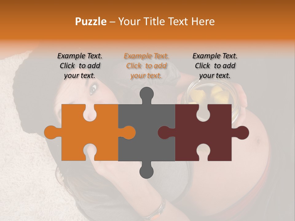 Independent Mother White PowerPoint Template