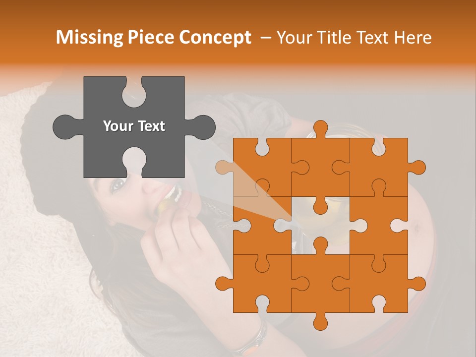 Independent Mother White PowerPoint Template