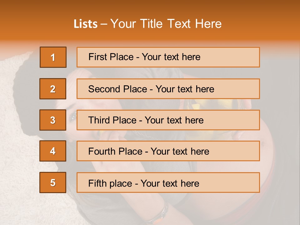 Independent Mother White PowerPoint Template