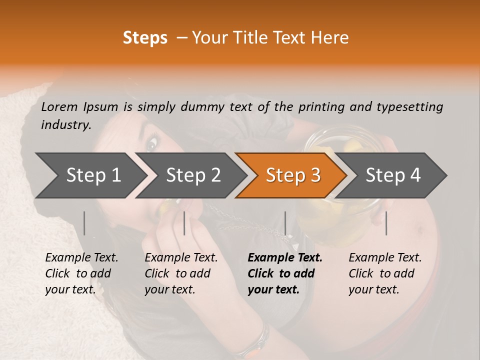 Independent Mother White PowerPoint Template