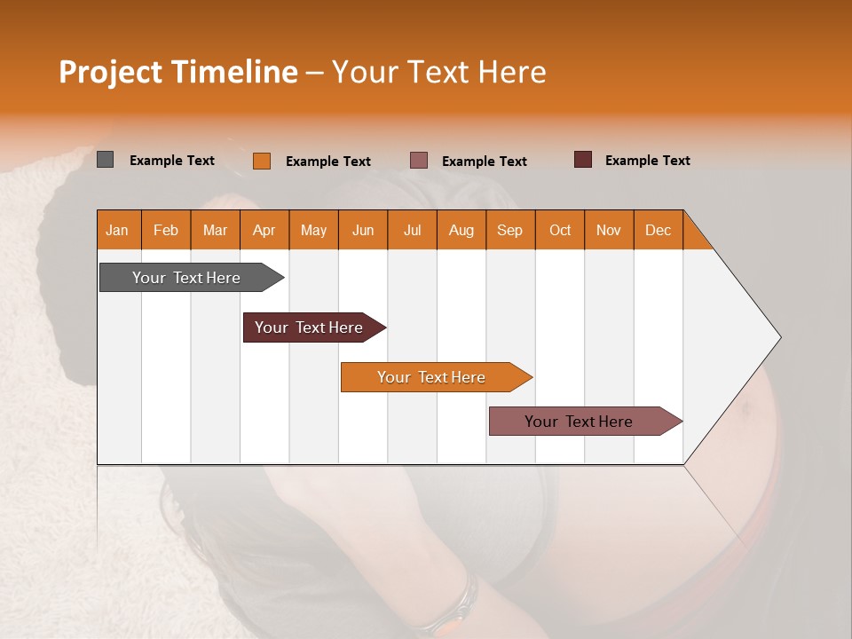 Independent Mother White PowerPoint Template