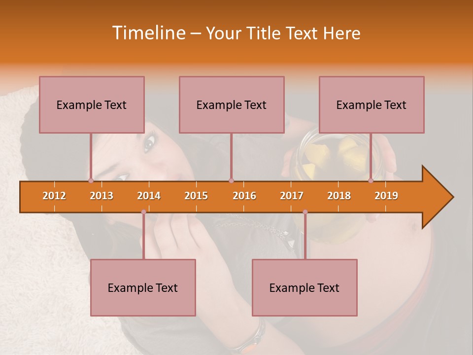 Independent Mother White PowerPoint Template