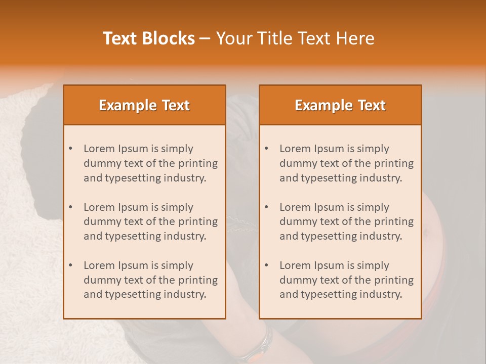 Independent Mother White PowerPoint Template