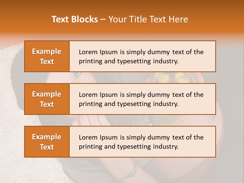 Independent Mother White PowerPoint Template