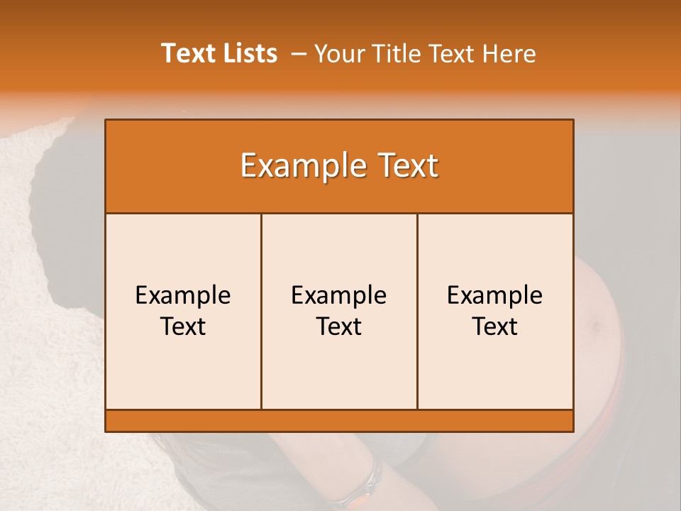 Independent Mother White PowerPoint Template
