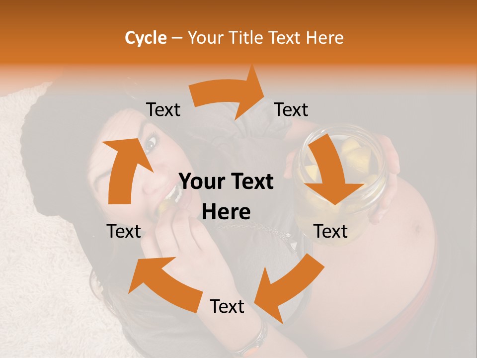 Independent Mother White PowerPoint Template