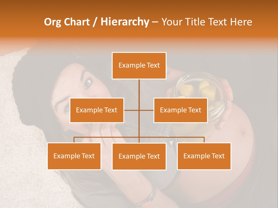 Independent Mother White PowerPoint Template