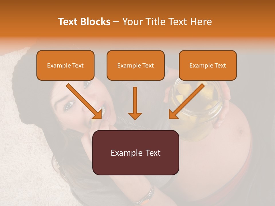 Independent Mother White PowerPoint Template