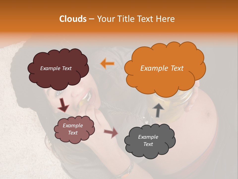 Independent Mother White PowerPoint Template