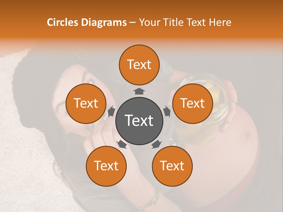 Independent Mother White PowerPoint Template