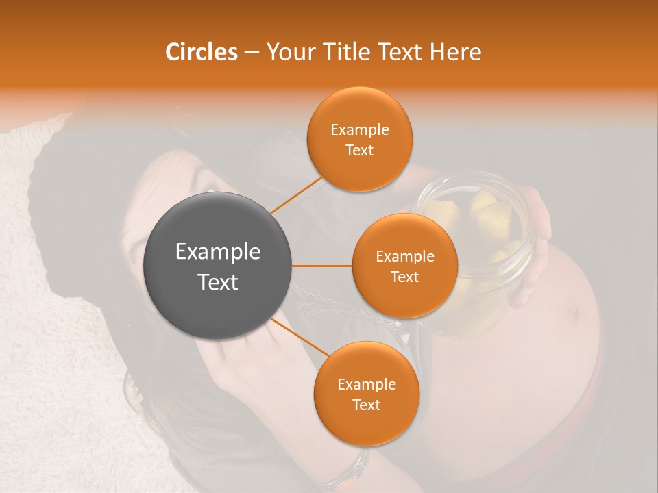 Independent Mother White PowerPoint Template