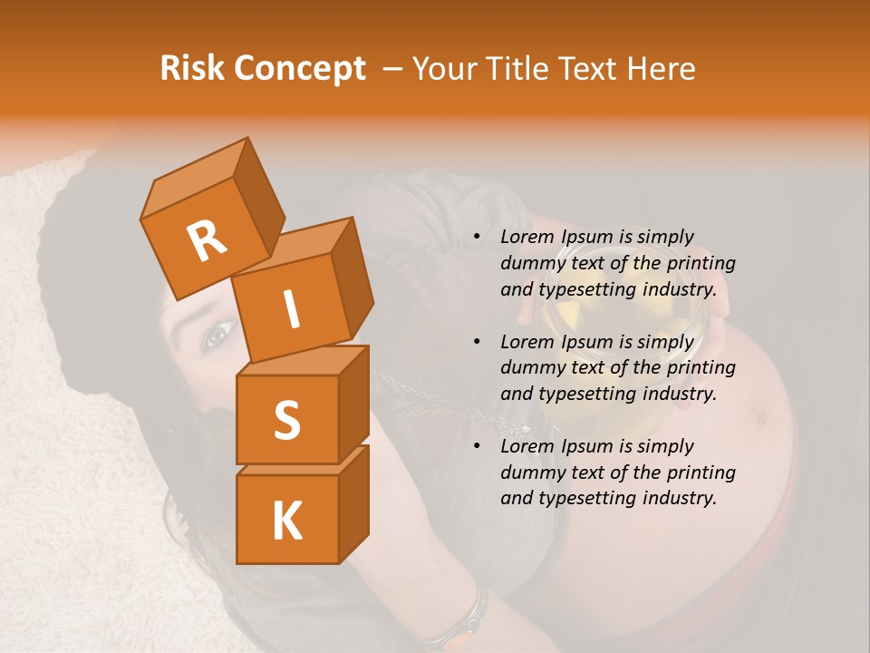 Independent Mother White PowerPoint Template