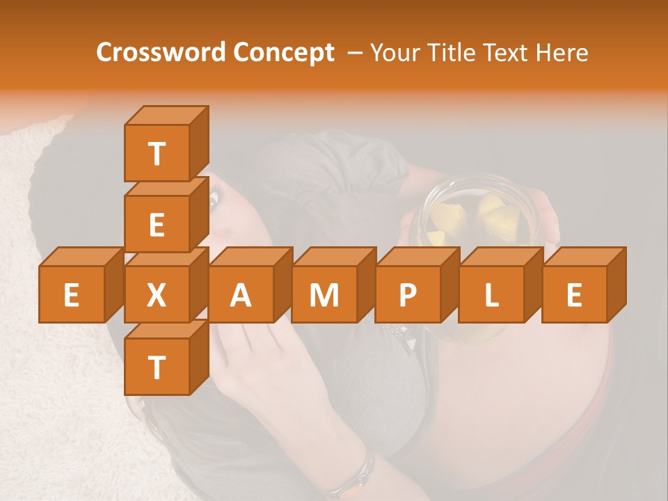 Independent Mother White PowerPoint Template