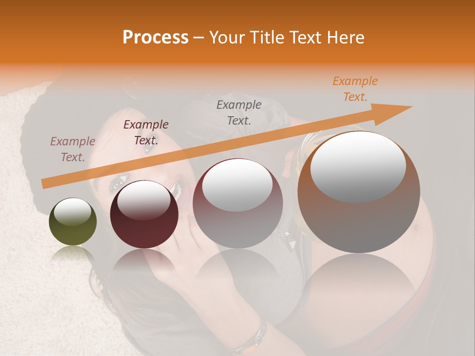 Independent Mother White PowerPoint Template