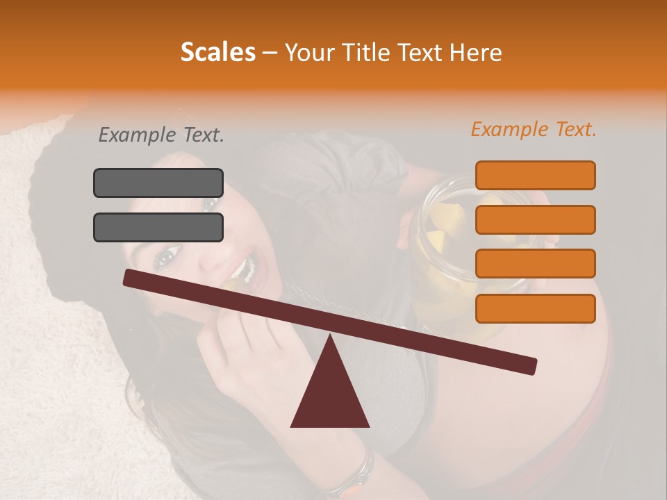 Independent Mother White PowerPoint Template