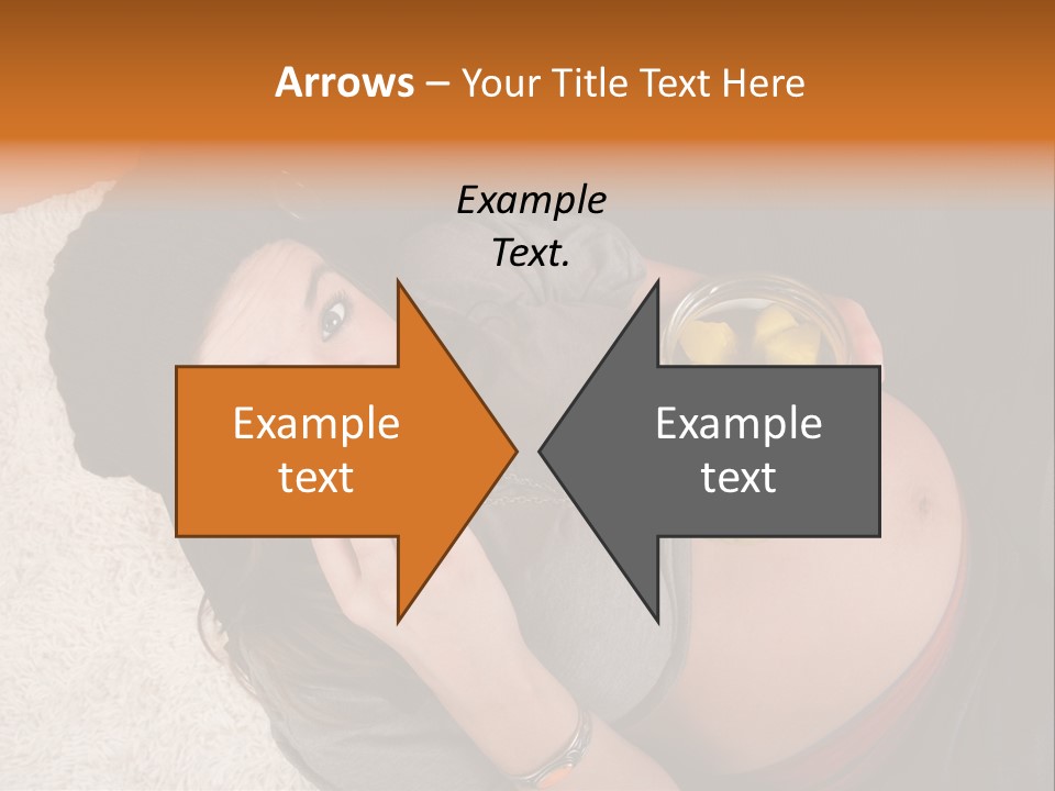 Independent Mother White PowerPoint Template