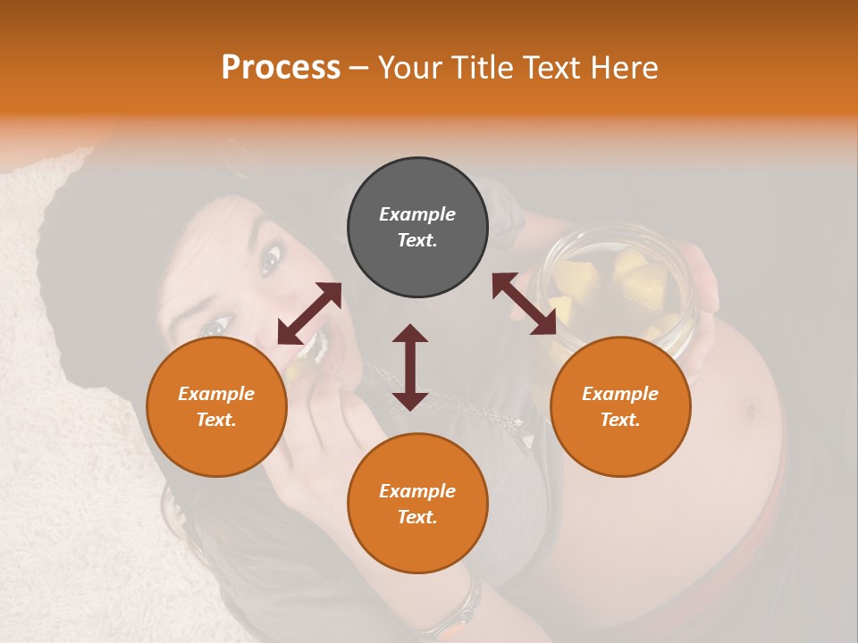 Independent Mother White PowerPoint Template