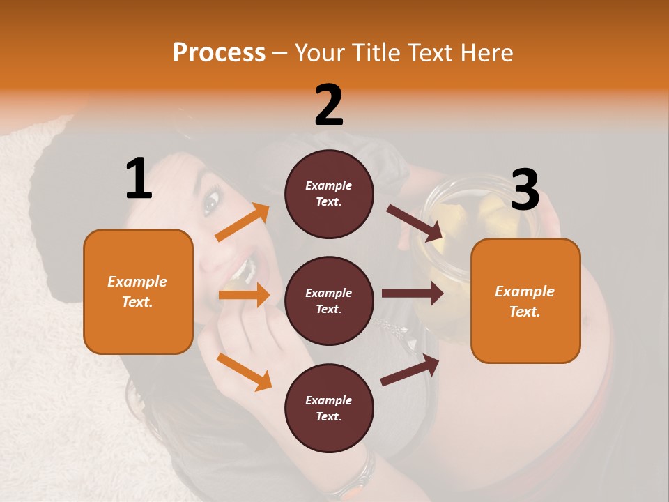 Independent Mother White PowerPoint Template