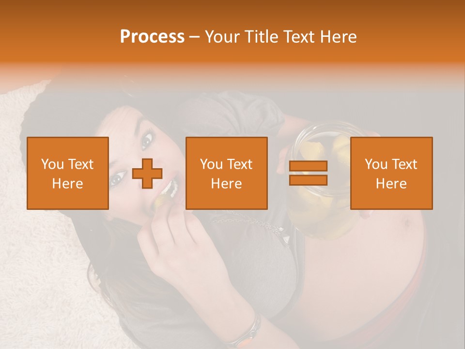 Independent Mother White PowerPoint Template