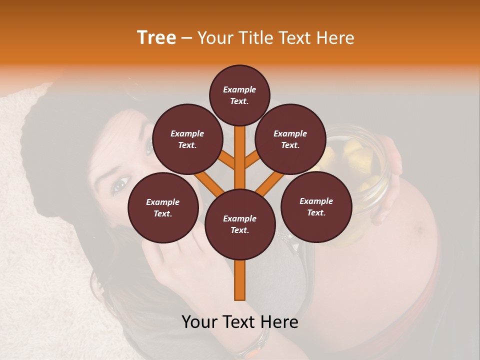Independent Mother White PowerPoint Template