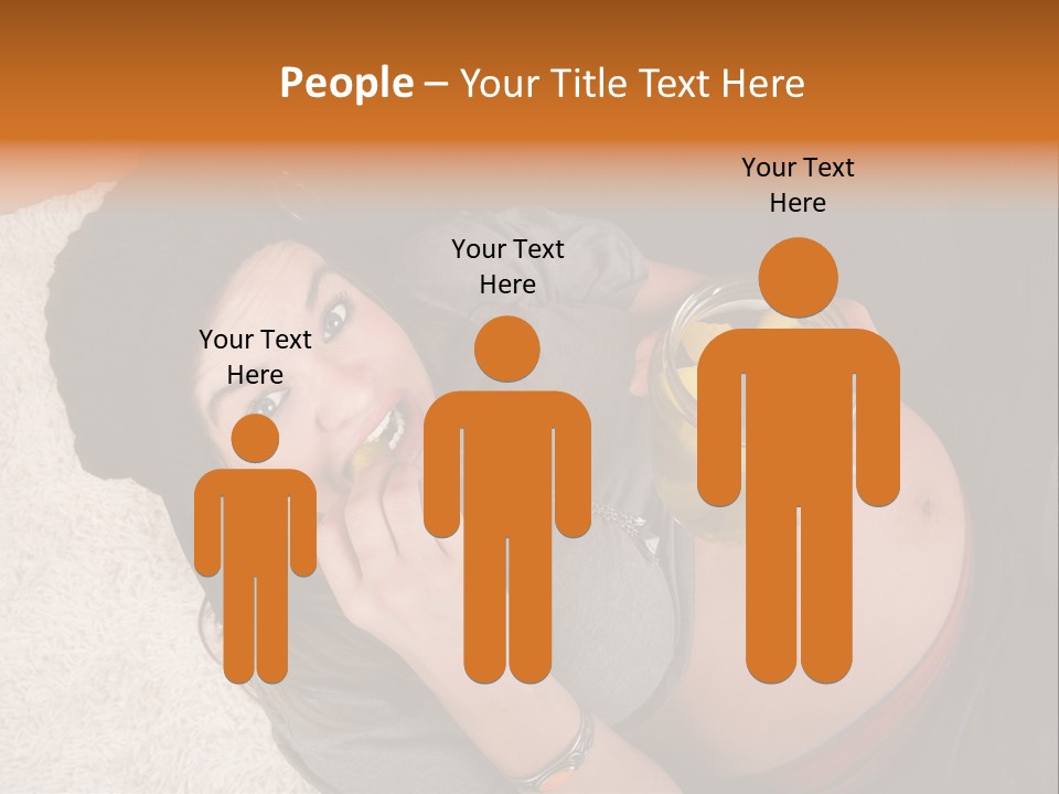 Independent Mother White PowerPoint Template