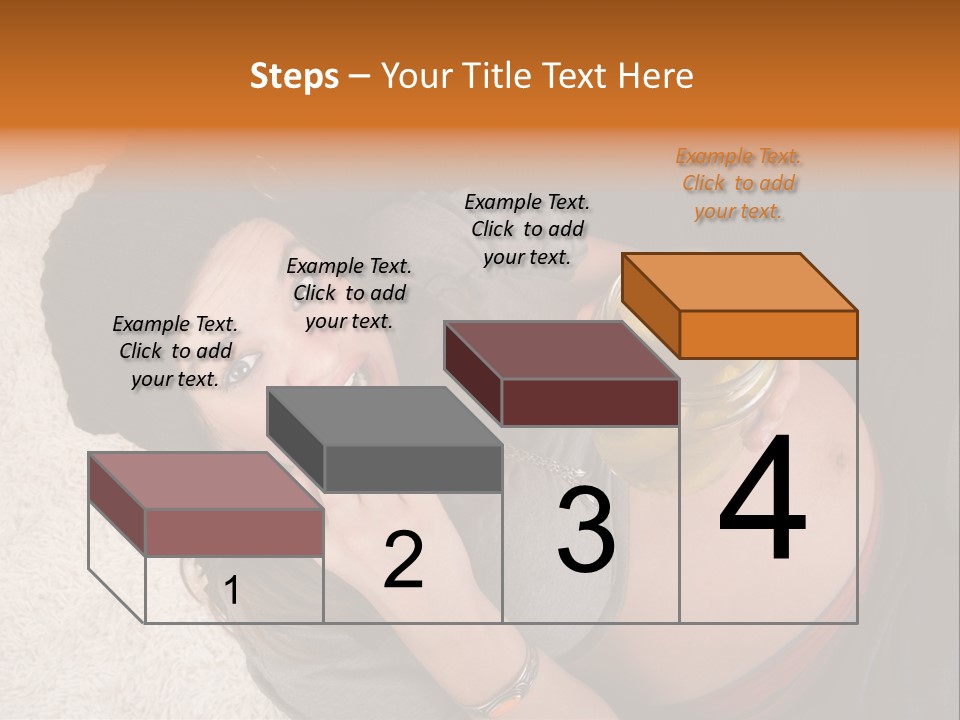 Independent Mother White PowerPoint Template