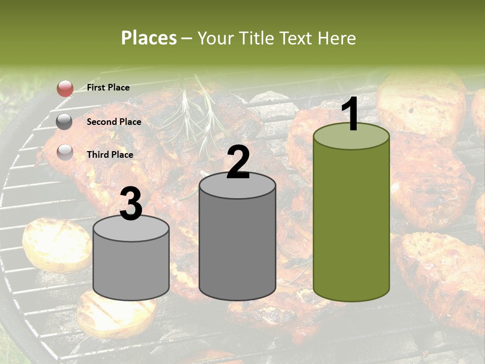 Outdoor Hungry Food PowerPoint Template