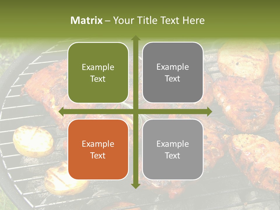 Outdoor Hungry Food PowerPoint Template