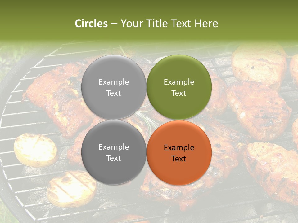 Outdoor Hungry Food PowerPoint Template