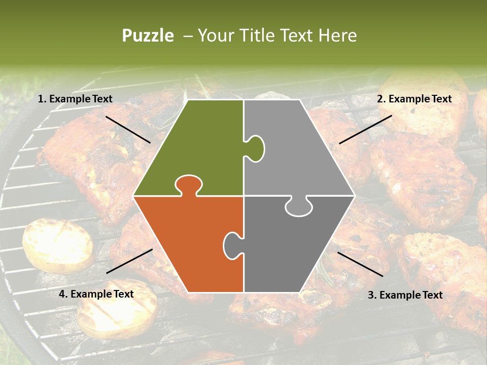 Outdoor Hungry Food PowerPoint Template