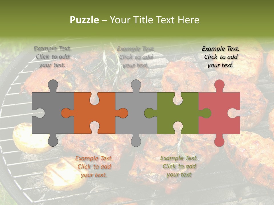 Outdoor Hungry Food PowerPoint Template