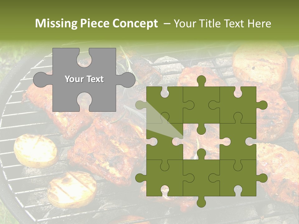 Outdoor Hungry Food PowerPoint Template