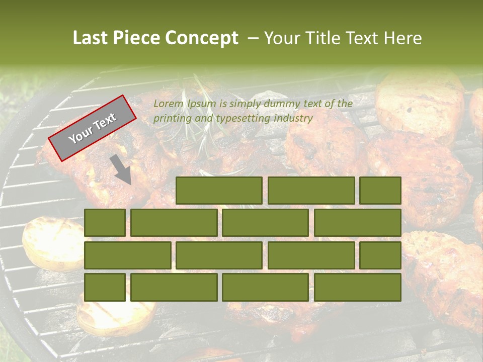 Outdoor Hungry Food PowerPoint Template