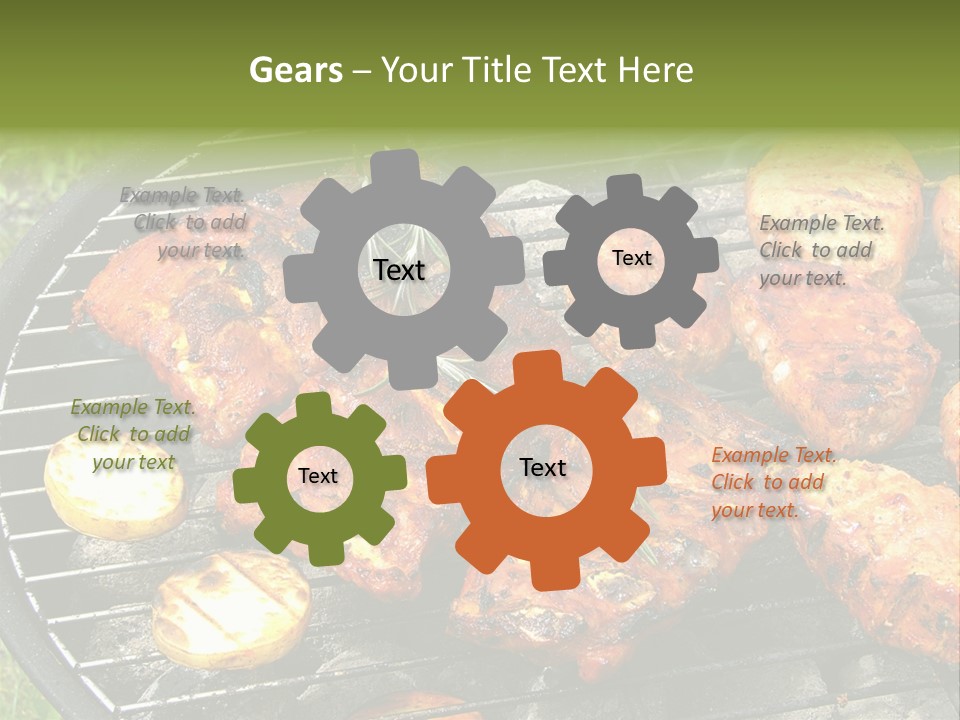 Outdoor Hungry Food PowerPoint Template