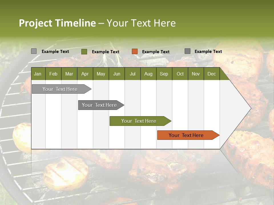 Outdoor Hungry Food PowerPoint Template