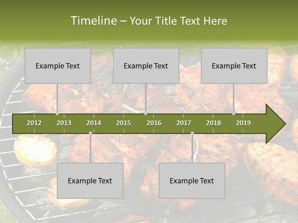 Outdoor Hungry Food PowerPoint Template