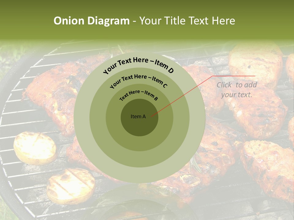 Outdoor Hungry Food PowerPoint Template